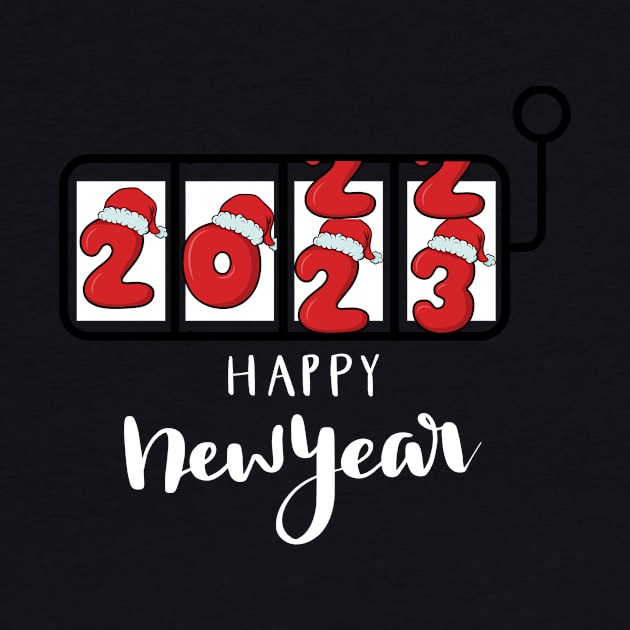 New Year 2023 is coming by mook design